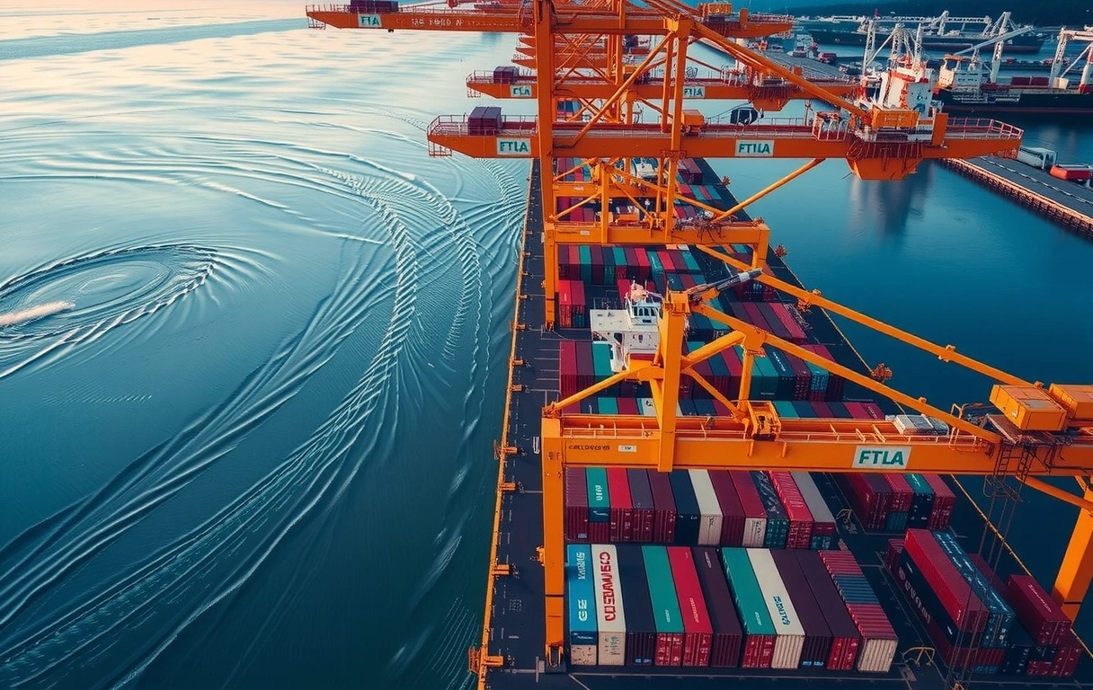 High-density logistics terminal analysis