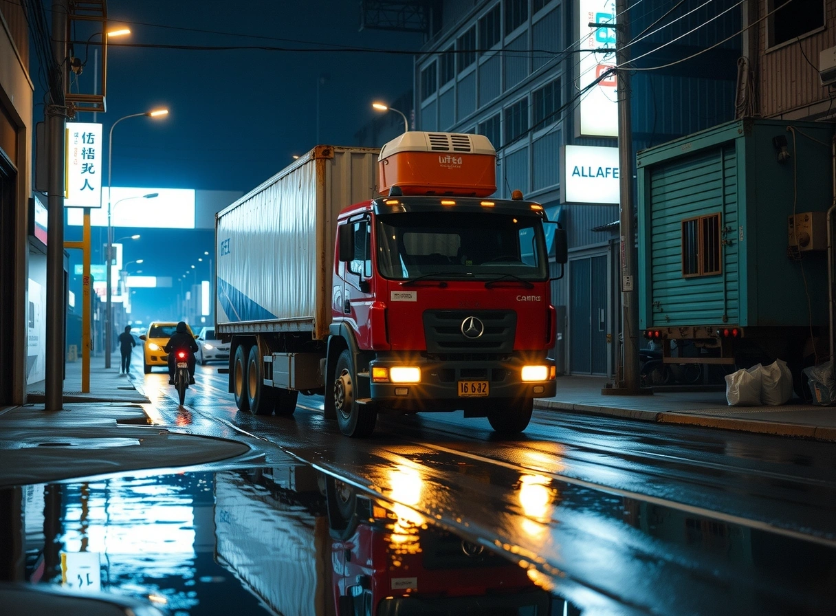 Logistics movements in Bangkok industrial zones